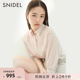 SWFB232092 甜美钉珠水钻透视落肩中袖 翻领衬衫 SNIDEL春夏款