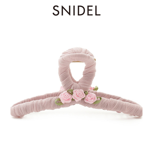 法式 后脑勺鲨鱼夹布艺抓夹SHGG242226 HOME春夏款 SNIDEL