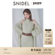 SNIDEL2025秋冬新品 简约高领无袖 羊毛纯色针织连衣裙SWNO255087