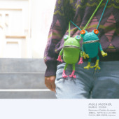 胶囊青蛙挎包沈月同款 创意毛线编织心动信号可爱夏天挎袋礼物包包