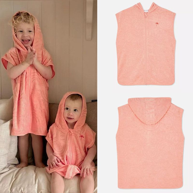 外贸原单儿童连帽浴巾斗篷男女童夏季吸水速干毛巾海边沙滩巾鑫,童装/婴儿装/亲子装,T恤,淘宝优惠券,粉丝福利购,淘宝优惠卷