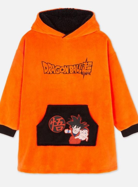 外贸原单 儿童冬季保暖家居服睡袍 柔软法莱绒懒人衣卫衣中大童鑫