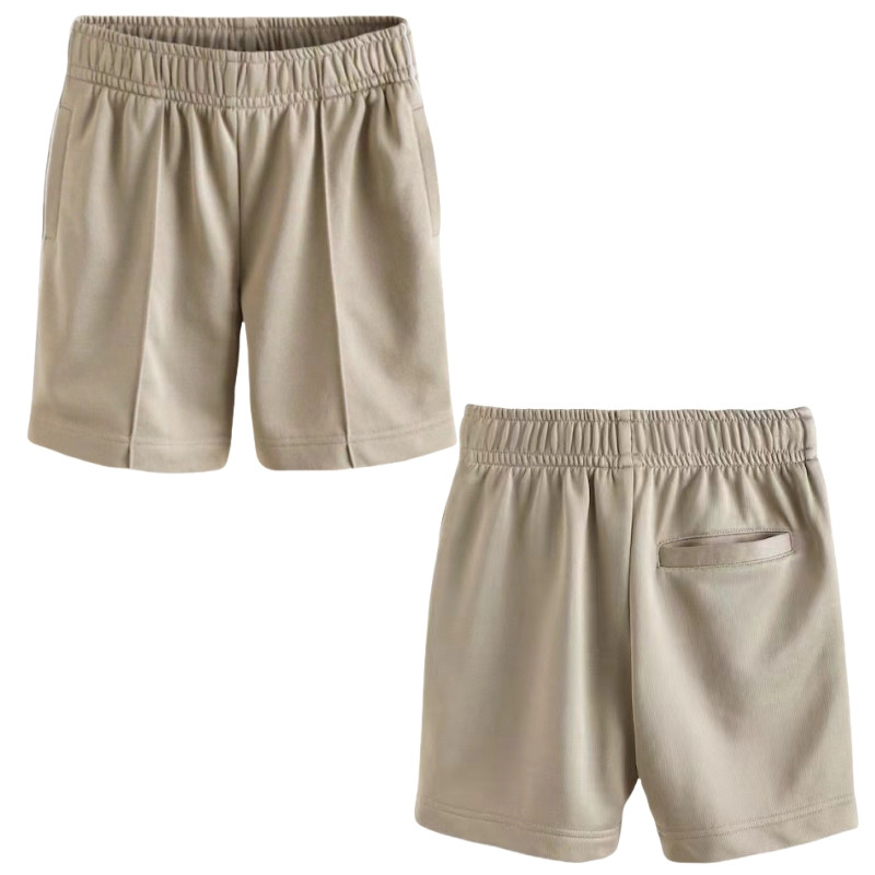 出英国男女童洋气运动休闲夏季短裤宽松舒适松紧腰短裤小中大童媛
