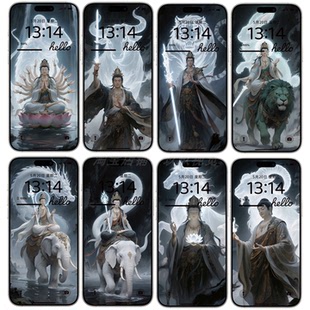 热门十二生肖专属守护神本命佛菩萨安卓动态 苹果静态 高清4K壁纸