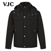 连帽羽绒服 VJC 威杰思秋冬男装 D24DJ1790