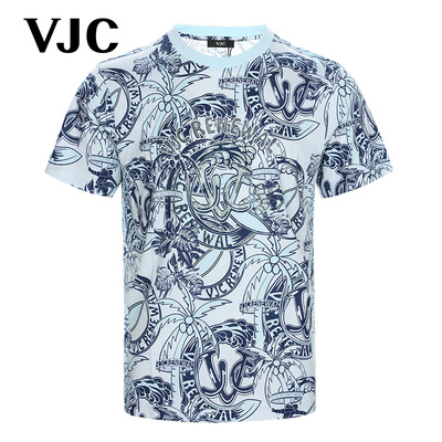 VJC25春夏新款男装度假风短袖T恤