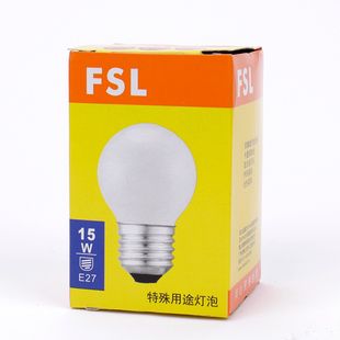 佛山FSL普通灯泡e27e14螺口钨丝灯球泡老式三挡台灯无极调光