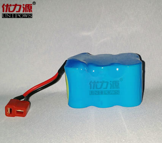 优力源7.2V电池组1600mAh 2/3A电池组 10C高倍率电池组配T插母头