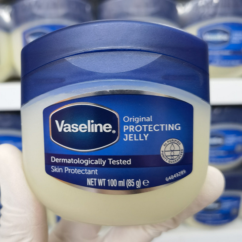 美国进口Vaseline凡士林修护晶冻润肤霜防冻膏防裂手霜滋润100ml