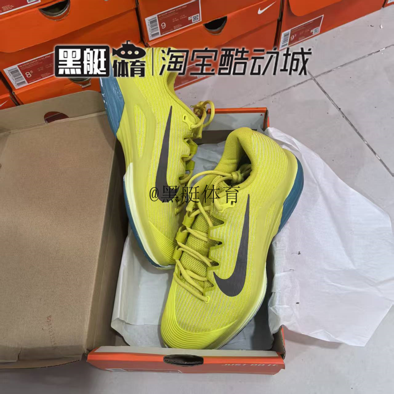 Nike Vapor 12 阿卡男子运动休闲舒适百搭低帮网球鞋 HF7827-300