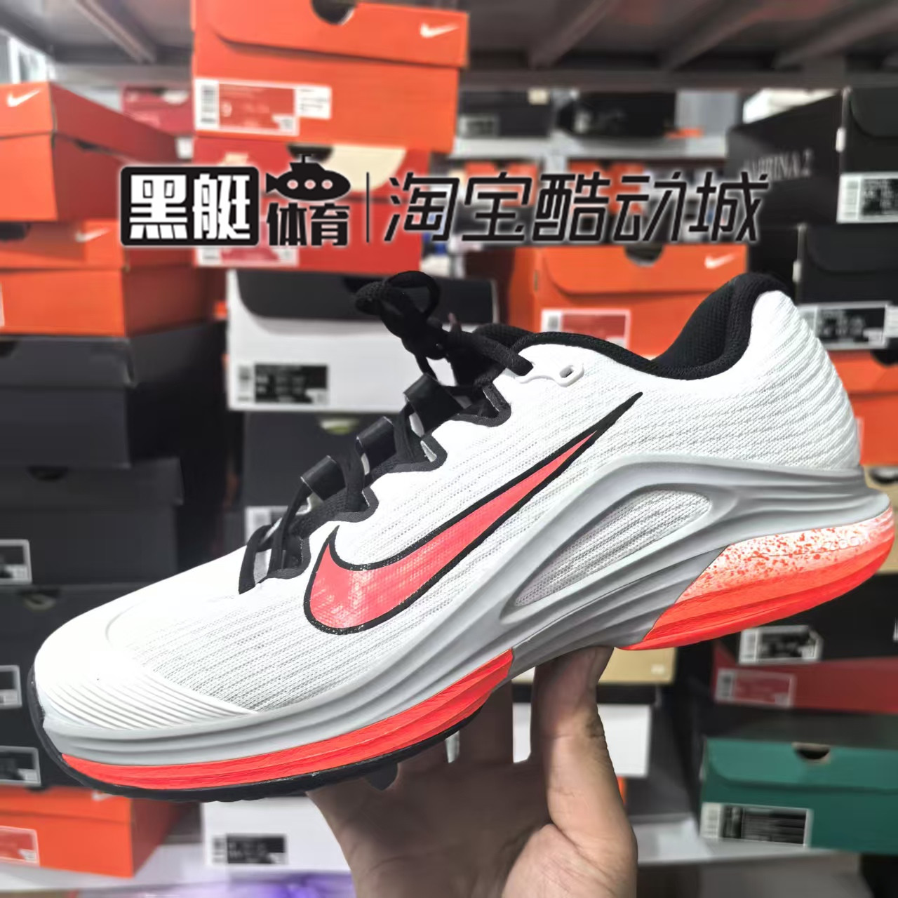 Nike耐克ZOOM VAPOR 12 HC PRM男子缓震运动网球鞋IB2534-100