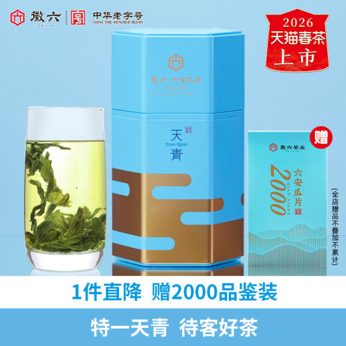 徽六天青六安瓜片250g