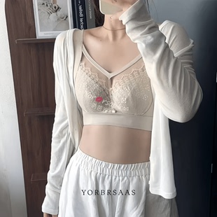 诱芭沙1395 1CD全罩杯薄棉软钢圈上托大胸显小显瘦不臃肿调整型