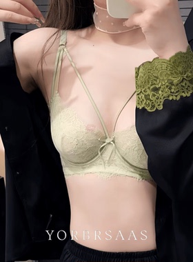 诱芭莎32068BC杯超薄性感法式蕾丝内衣软钢圈承托聚拢显小显圆