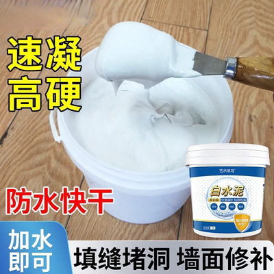 白水泥425硅酸盐水泥瓷砖填缝砂浆速凝型堵漏王混凝土