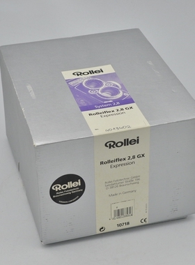 禄莱 Rolleiflex 2.8GX Expression 限量纪念版 展示新品带包装
