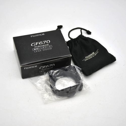 富士GF670 专用遮光罩 全新库存品