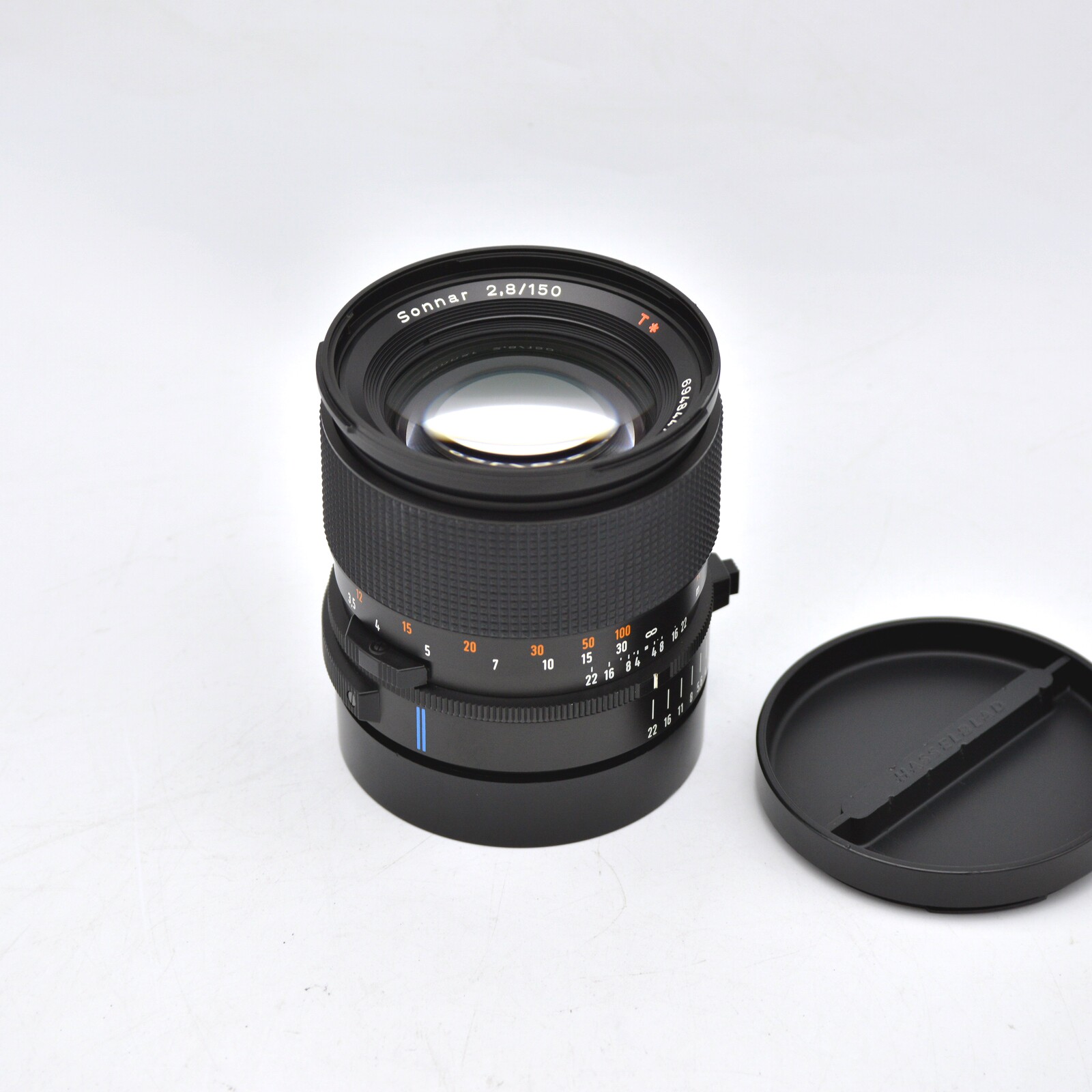 哈苏 hasselblad  sonnar fe 150/2.8 最后期 蓝杠 大光圈人像王