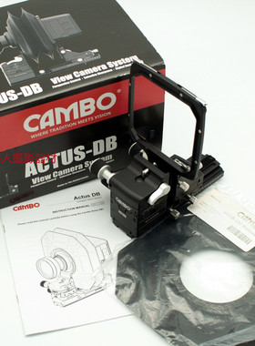 金宝微单轨数码后背DB版 Cambo Actus-DB展示新品 带包装