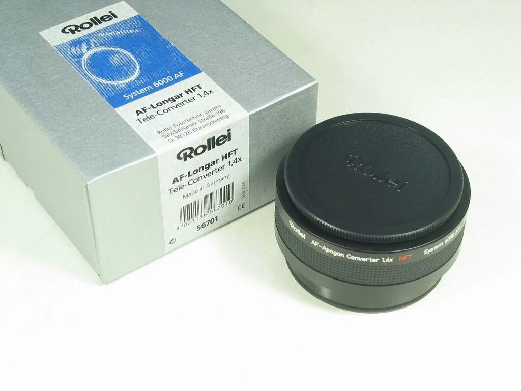 禄来 Rollei Schneider AF-Longar HFT 1.4X 自动增倍镜，全新品