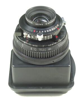 施耐德 Schneider 100/5.6 作为ALPA 系列的中焦镜头使用 像场大