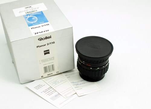 禄莱 Rolliei  Planar 110/2 PQ 神镜 HY6、6008 新同品 带包装
