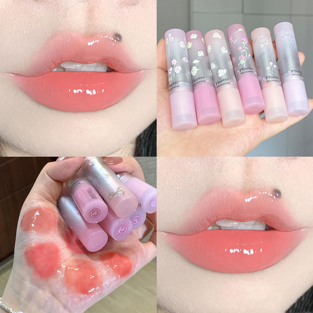 appuvini花漾碟语唇蜜镜面唇蜜嘟嘟唇水光化妆品学生党彩妆显白