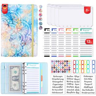 存钱本活页手账能放钱的袋子日本媳妇同款现金收纳袋儿童装钱本子