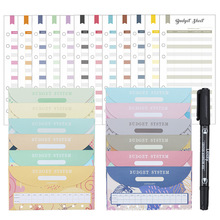 A6 budget binder system money saving envelopes budget sheets