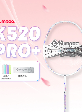 熏风K520pro+羽毛球拍碳素纤维5U超轻训练单拍官方正品