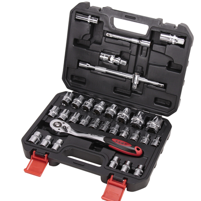 32件套棘轮扳手套装汽修汽保工具