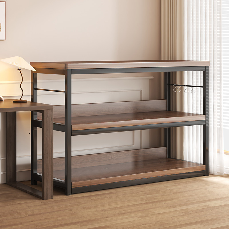 书架落地置物架简易多层小书柜卧室桌面旁靠墙一体办公室收纳架子