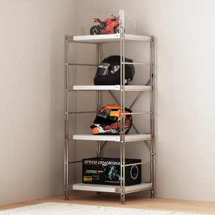 头盔架子置物架落地摩托电动车安全帽放置架立式光轴摆放收纳储物