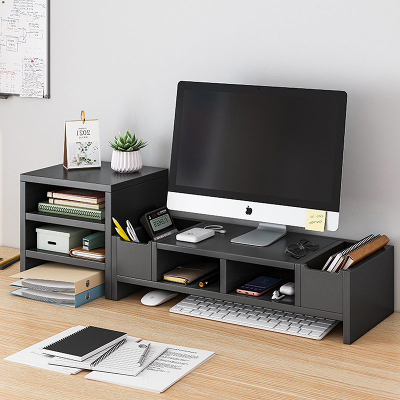 电脑增高架显示器托架办公室桌面置物架屏幕底座支架台式电脑架子