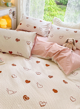 60S新疆长绒棉纯棉被套枕套ins全棉斜纹被罩被套单人被罩纯棉床品