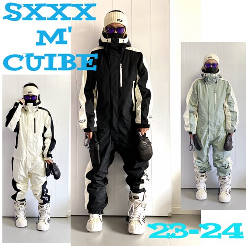 sxxxmcube女士连体加棉滑雪服