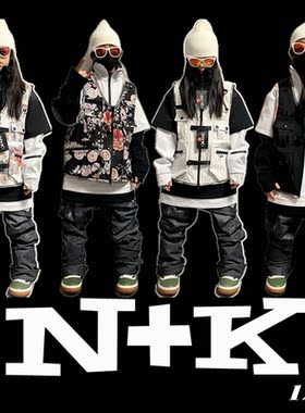 N+K  儿童3L滑雪服滑雪马甲野雪马甲