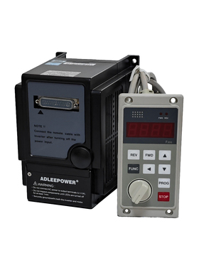 ADLEEPOWER爱德利MS4-307R IPM 1HP 750W三相380V变频器调速器