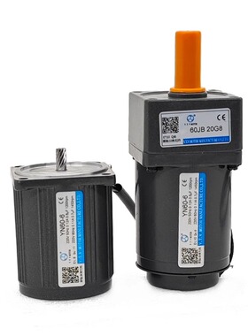 VTV电机YN60-6调速220V定速60JB20 30G8小马达微型齿轮减速电机