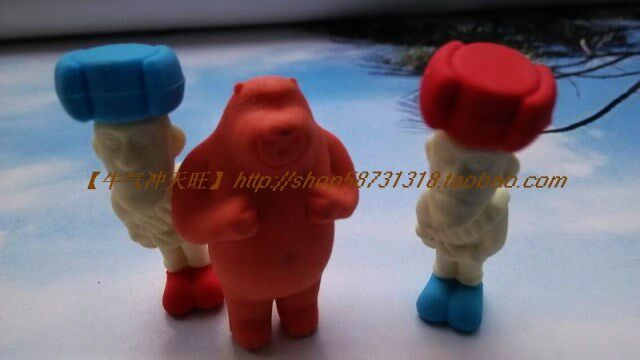 [橡皮故事]熊出没橡皮擦 动物人物橡皮光头强 熊大熊二橡皮3元/套