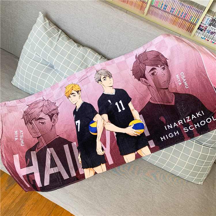 排球少年稻荷崎宫侑宫治浴巾棉