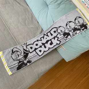 日单 唐老鸭 双面毛圈 模 运动毛巾 卡通周边 宅 Duck Donald