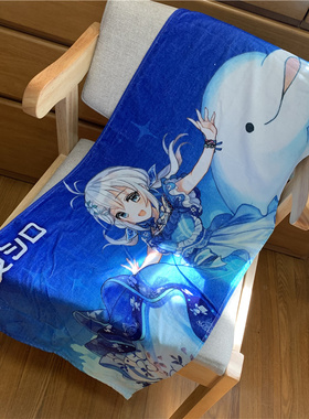 ◆模の宅◆日单 电脑少女小白 Siro 虚拟YouTuber 动漫周边大毛巾