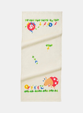 ◆模の宅◆日单 任天堂 皮克敏 PIKMIN 卡通周边纱布全棉洗脸毛巾