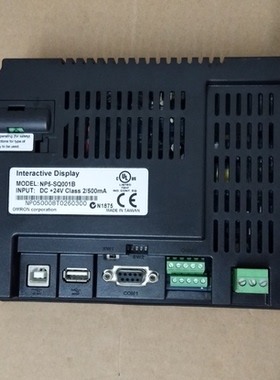 拆机欧姆龙触摸屏NP5-SQ001B/SQ000B NP5-MQ000B/MQ001B功能包好