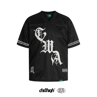 短袖 CWA哥特字网眼美式 冰球服速干透气 10周年限定 ChillHigh秋高