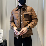 无头风2025冬装加厚男士棉衣外套F66-P138控178黑色，男装棉衣，电商D313