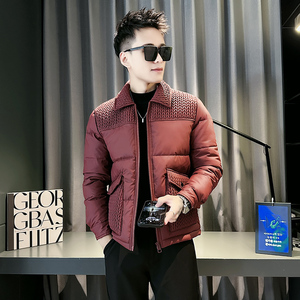 小伙风 2025冬装加厚男士棉衣外套  F73-P138 控178 黑色图片
