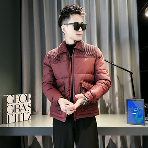 小伙风 2025冬装加厚男士棉衣外套  F73-P138 控178 黑色图片