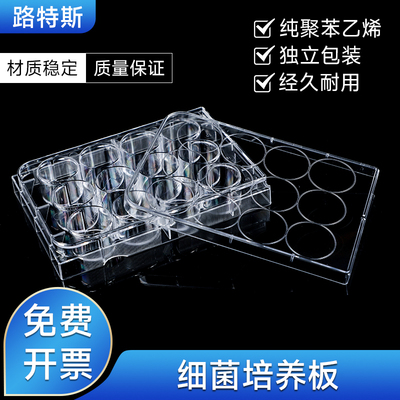 细菌培养板6孔12孔24孔48孔
